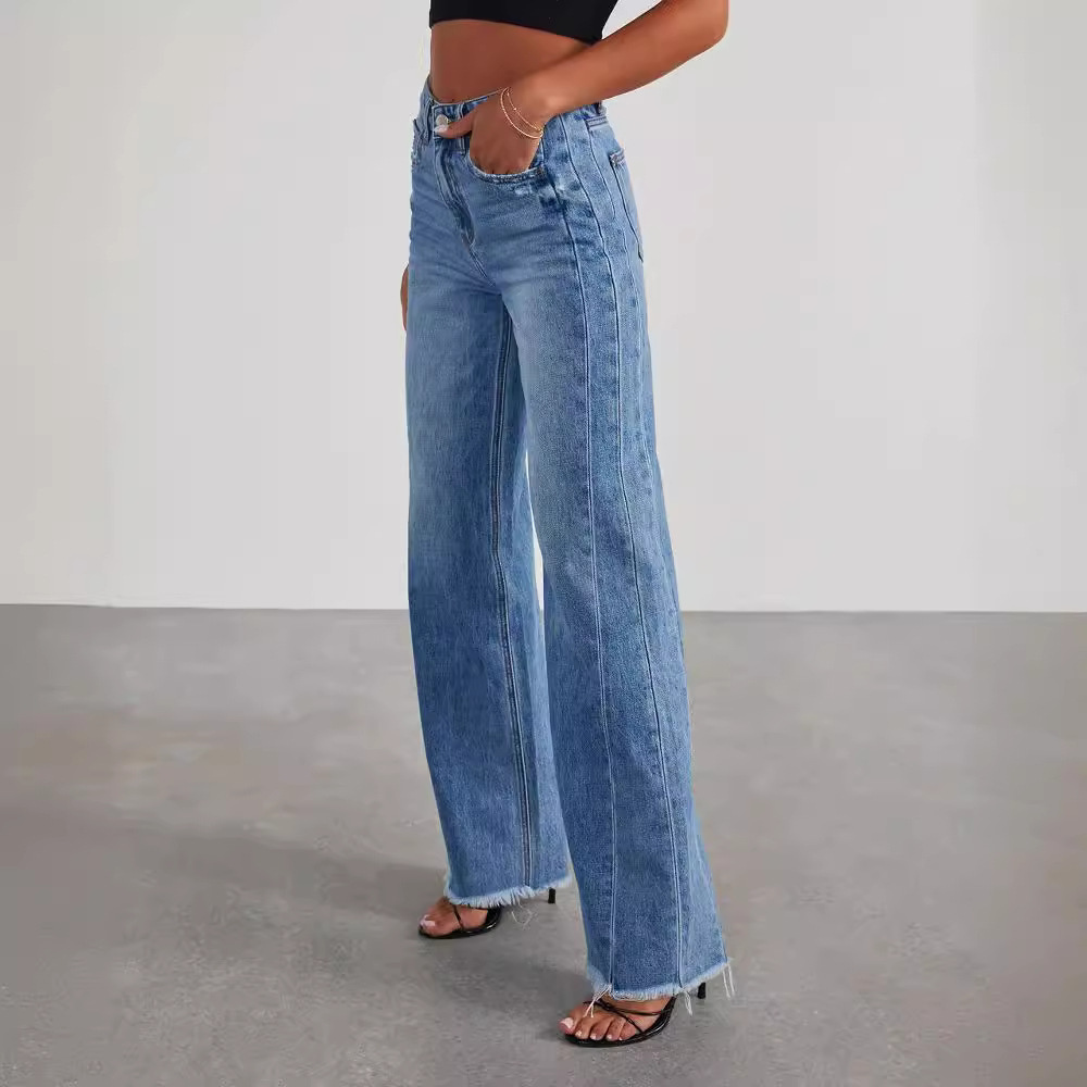 Jenny | Trendy Hoge Taille Jeans