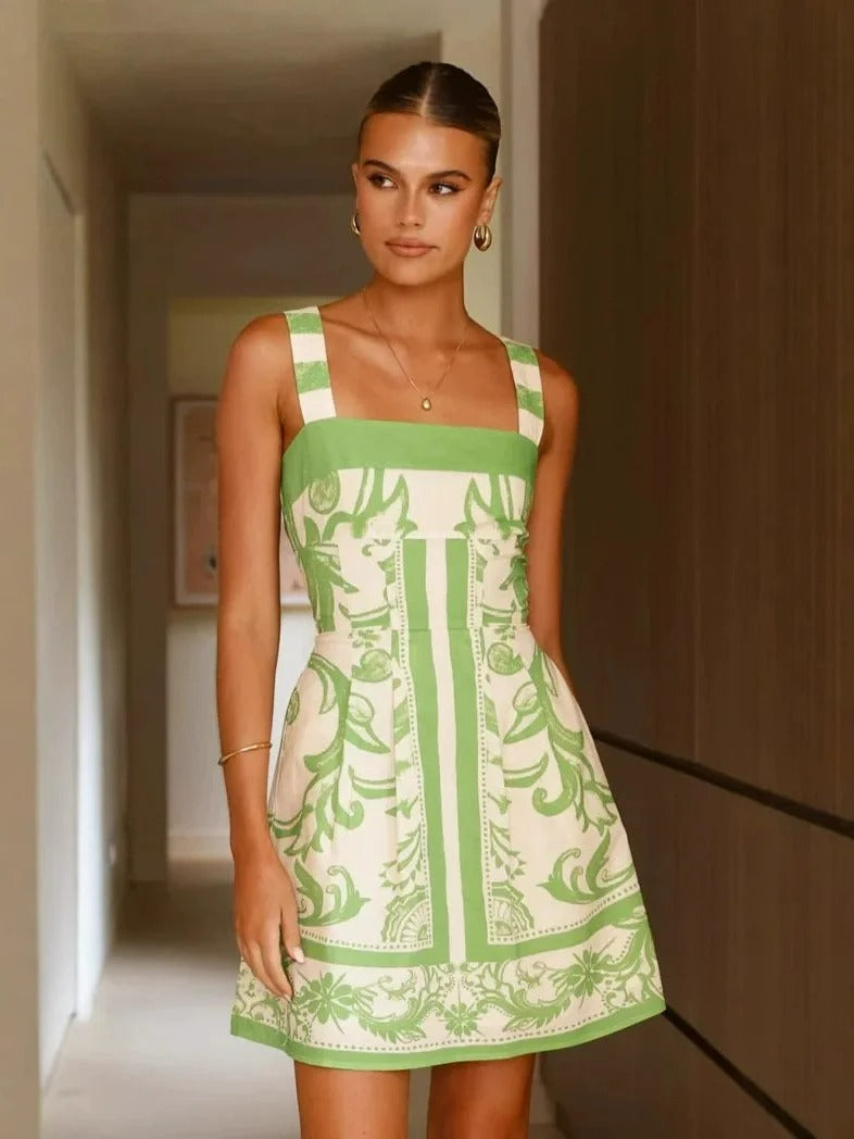 Samira - Bedrukte zomerjurk voor dames