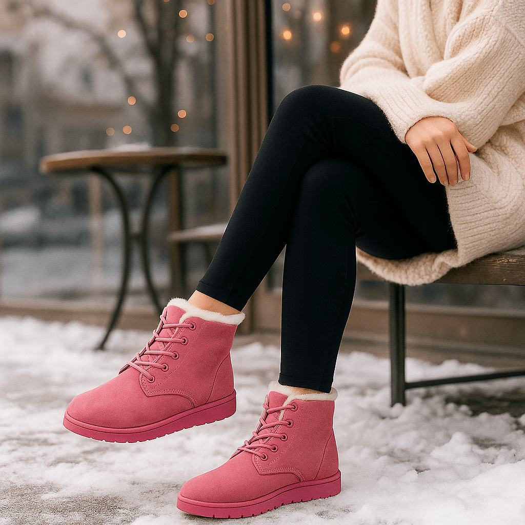 Winterlaarzen met fluwelen afwerking - Alvine