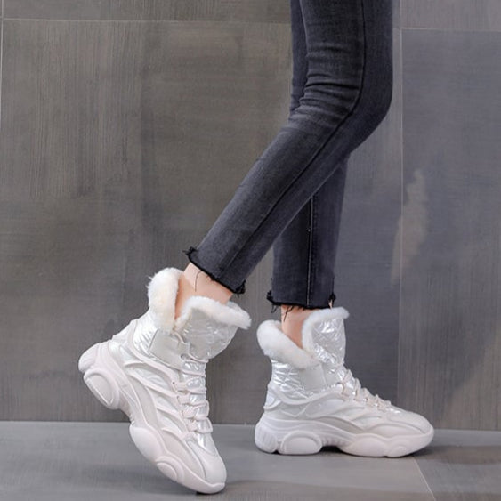 Modieuze dameslaarzen met warme voering - Arlet