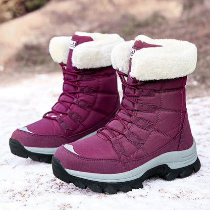 Waterdichte dames snowboots met warme voering - Isolde