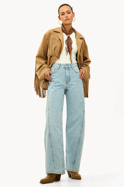 Zayala - Studs Balloon Jeans