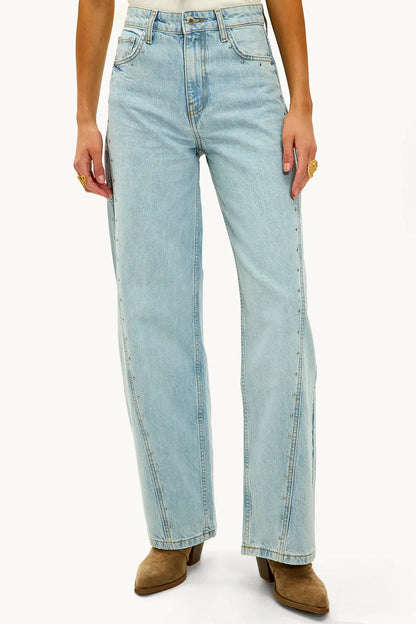 Zayala - Studs Balloon Jeans
