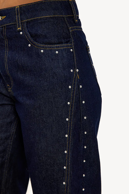 Zayala - Studs Balloon Jeans