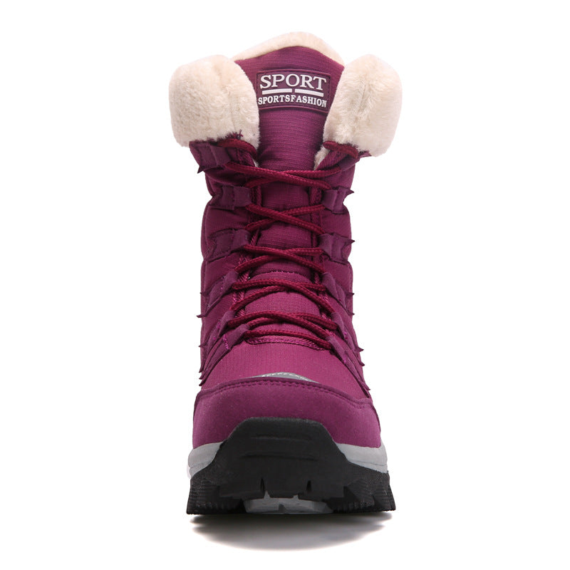 Waterdichte dames snowboots met warme voering - Isolde