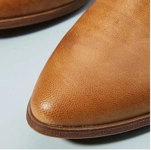 Lage laarzen in mat suède voor dames - Kaira