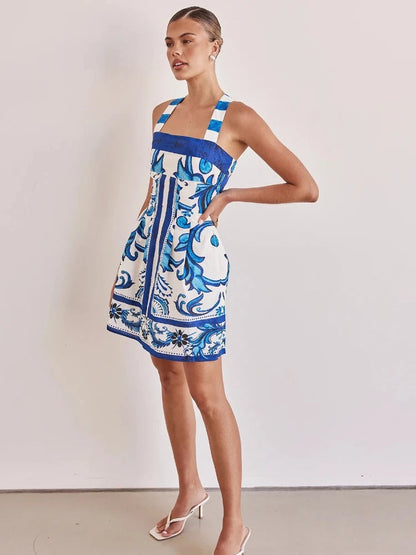 Samira - Bedrukte zomerjurk voor dames