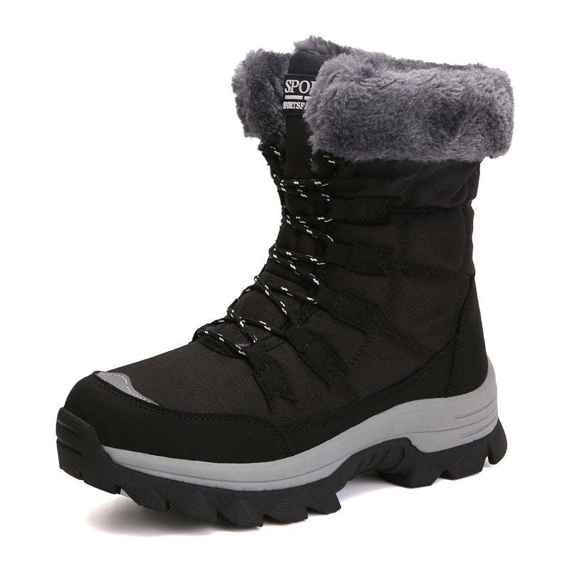 Waterdichte dames snowboots met warme voering - Isolde