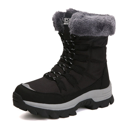 Waterdichte dames snowboots met warme voering - Isolde