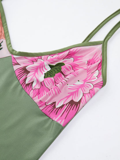 Ava - Zomer lange jurk met bloemen