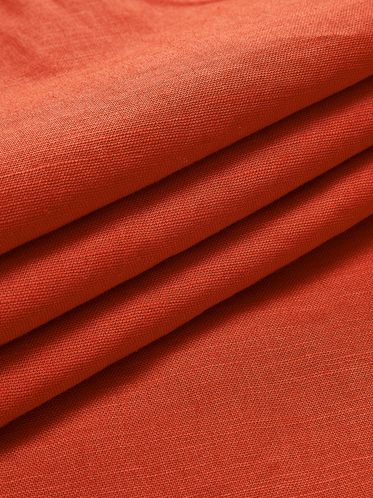 Clarise - Katoen & Linnen korte jurk met V-hals