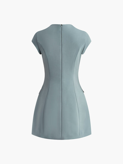 Sadie - Elegante A-lijn Mini Jurk