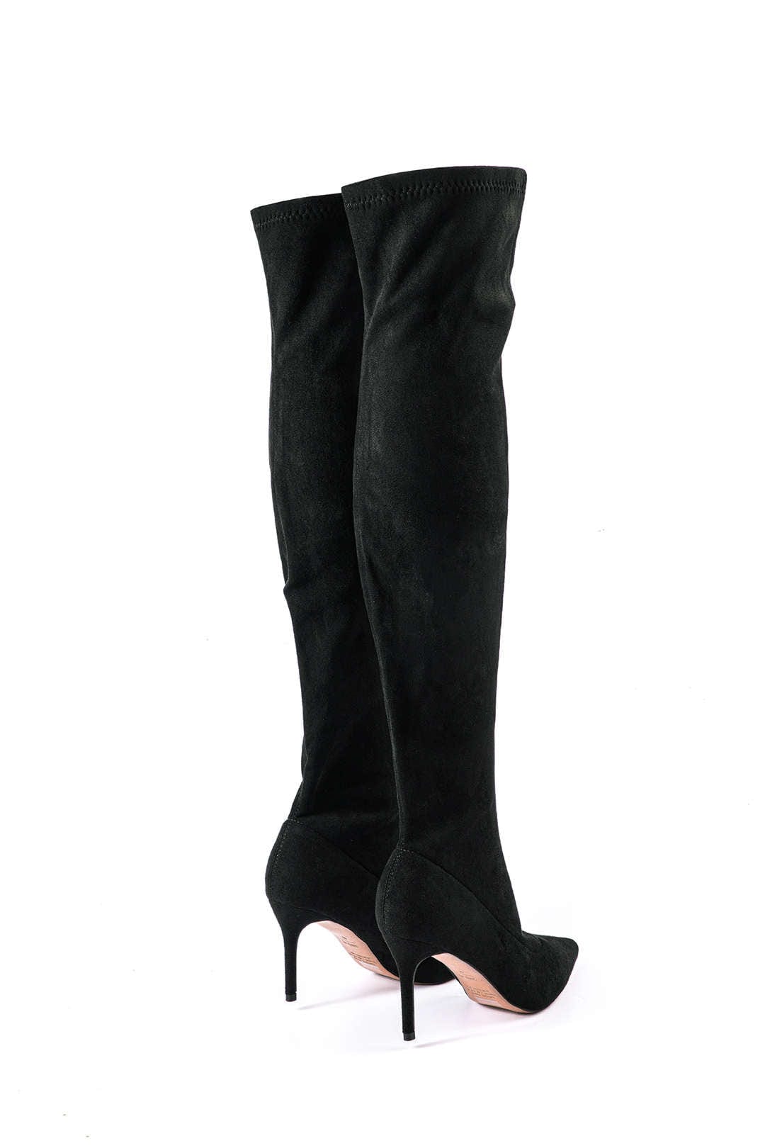 Elegante Overknee-Boots van Suède – Stijlvol & Vrouwelijk