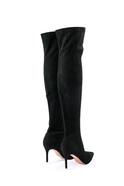 Elegante Overknee-Boots van Suède – Stijlvol & Vrouwelijk