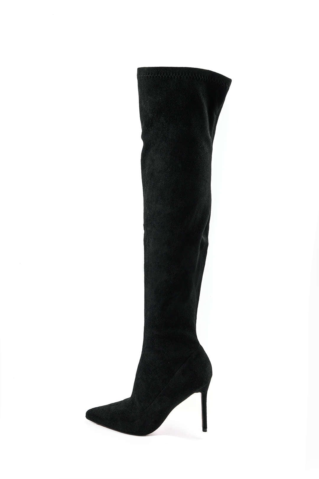 Elegante Overknee-Boots van Suède – Stijlvol & Vrouwelijk