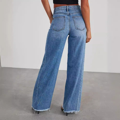 Jenny | Trendy Hoge Taille Jeans