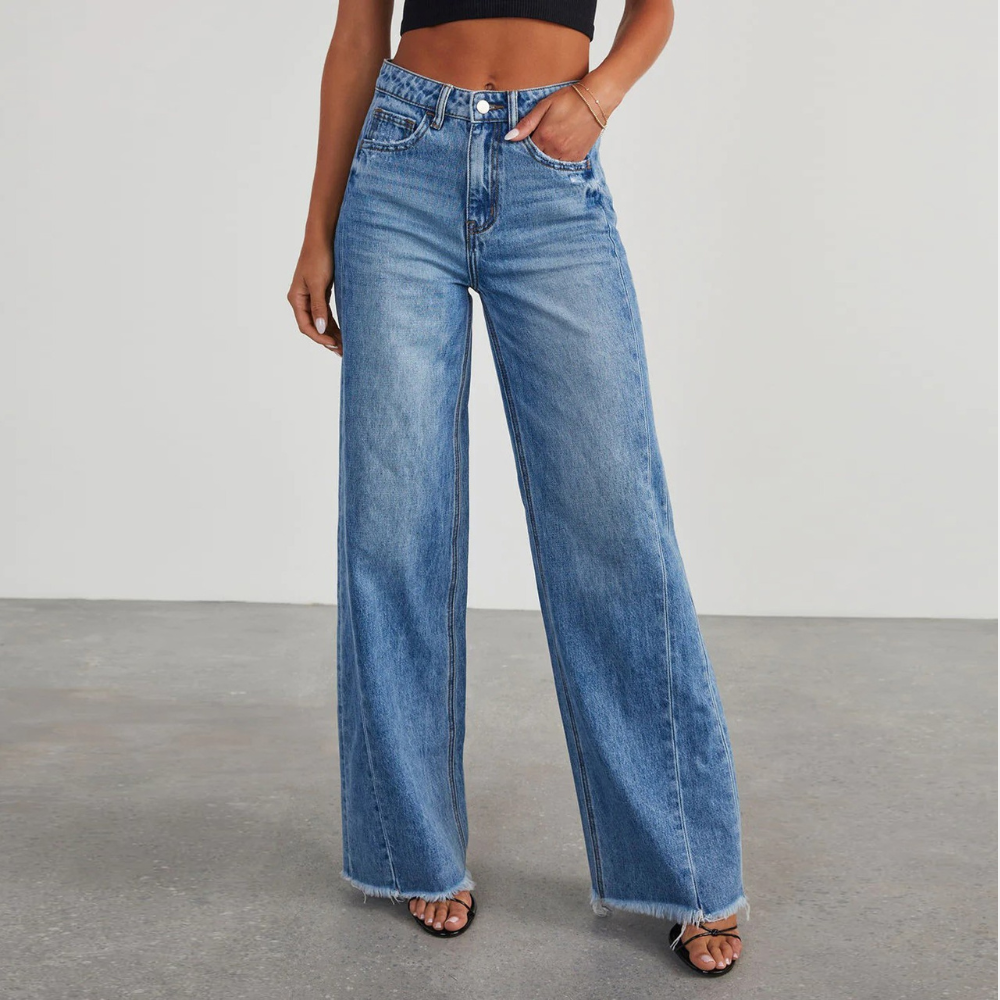 Jenny | Trendy Hoge Taille Jeans