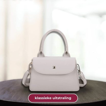 Chique Feravini Mini Handtas met klepsluiting