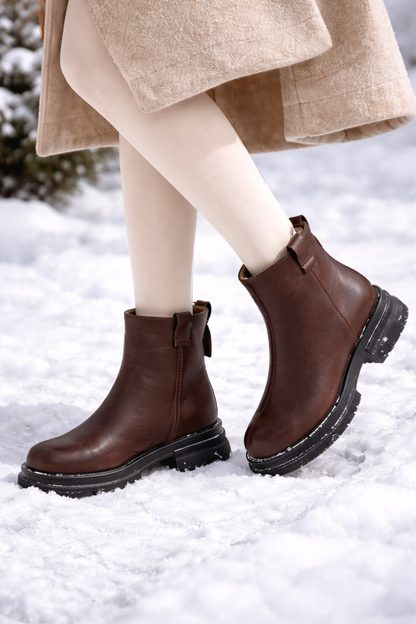 Enkellaarsjes met warme binnenkant - Ilze