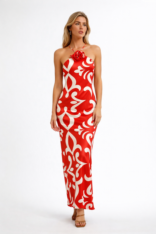 Jurk met bloemenprint - Kaja