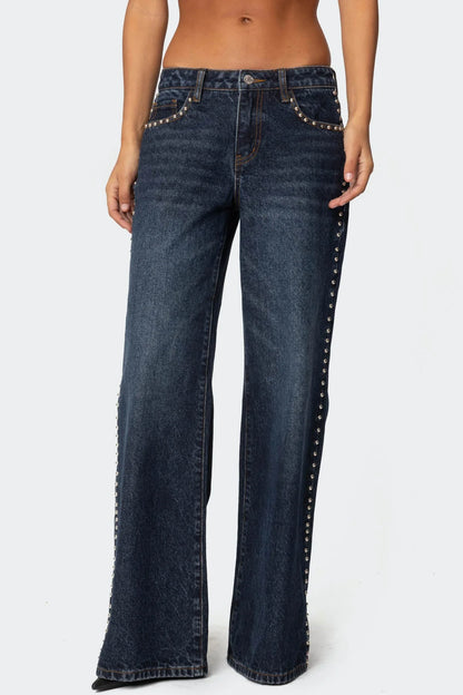 Ediktd - JEANS MET STUDS