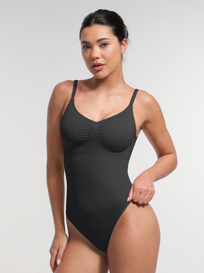 Sculpting Padded Bra Thong Bodysuit