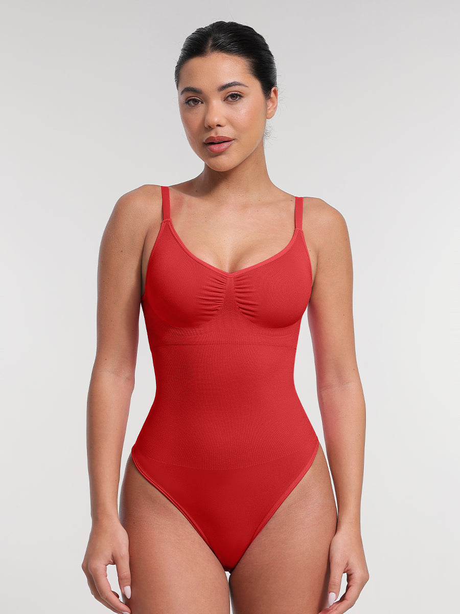 Sculpting Padded Bra Thong Bodysuit
