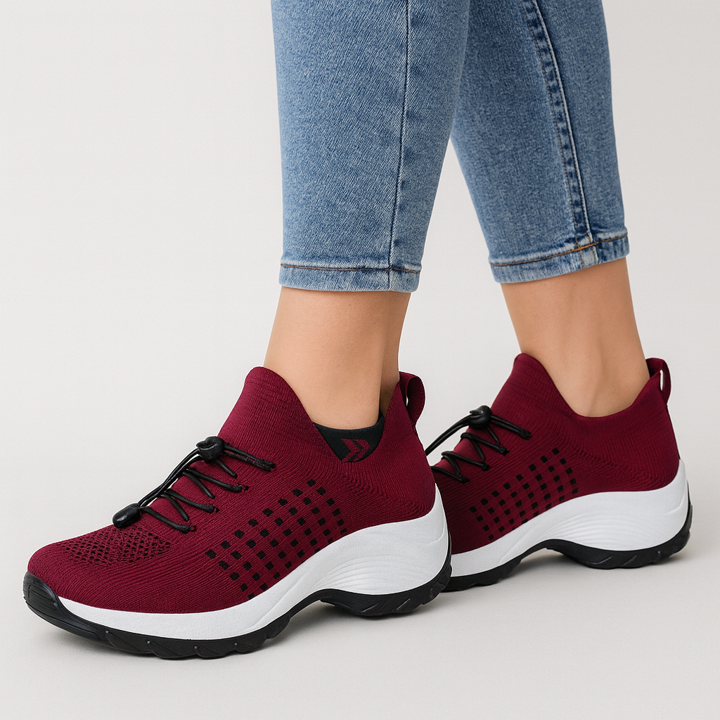 Orthopedische damessportschoenen met ergonomische zool - Rheta