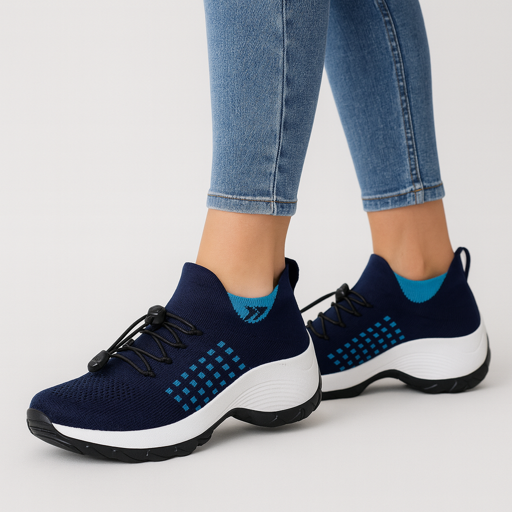 Orthopedische damessportschoenen met ergonomische zool - Rheta