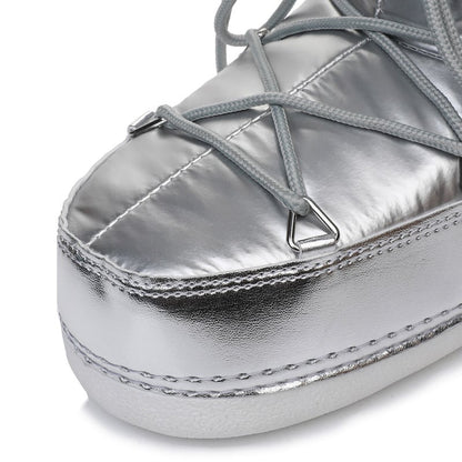 Waterdichte gedempte sneeuwlaarzen voor dames - Kolesa