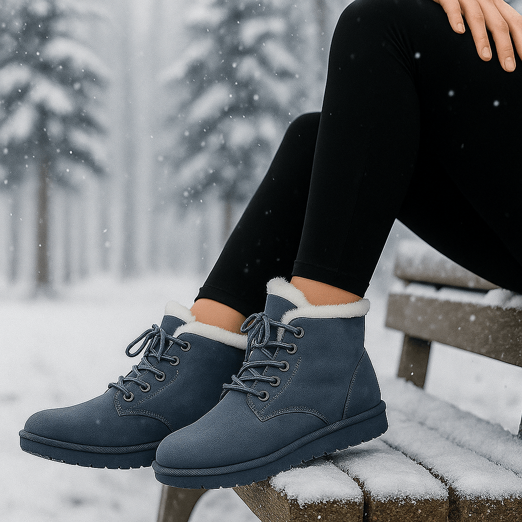 Winterlaarzen met fluwelen afwerking - Alvine