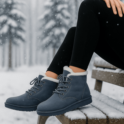 Winterlaarzen met fluwelen afwerking - Alvine