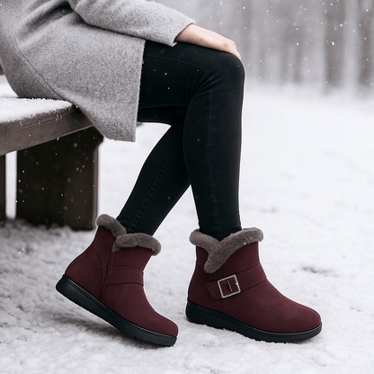 Enkellaarsjes met gesp - Ervianne