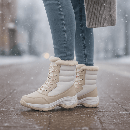 Dameslaarzen met dikke zolen - Rinhoa